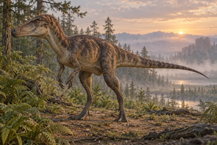Illustrative reconstruction of Alioramus altai.