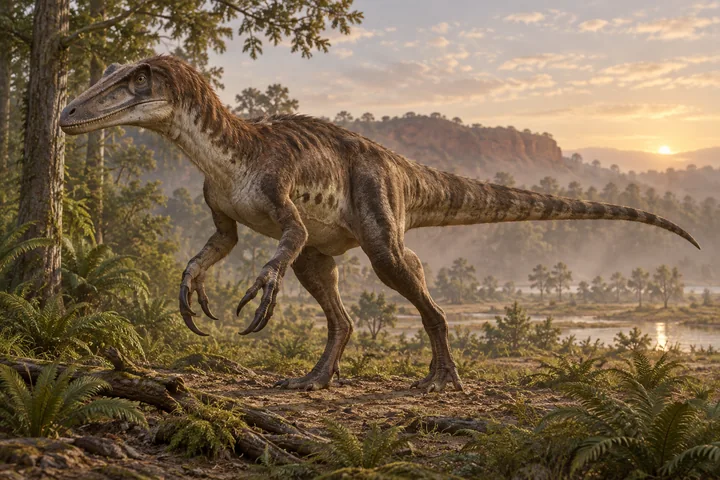 Illustrative reconstruction of Australovenator wintonensis.