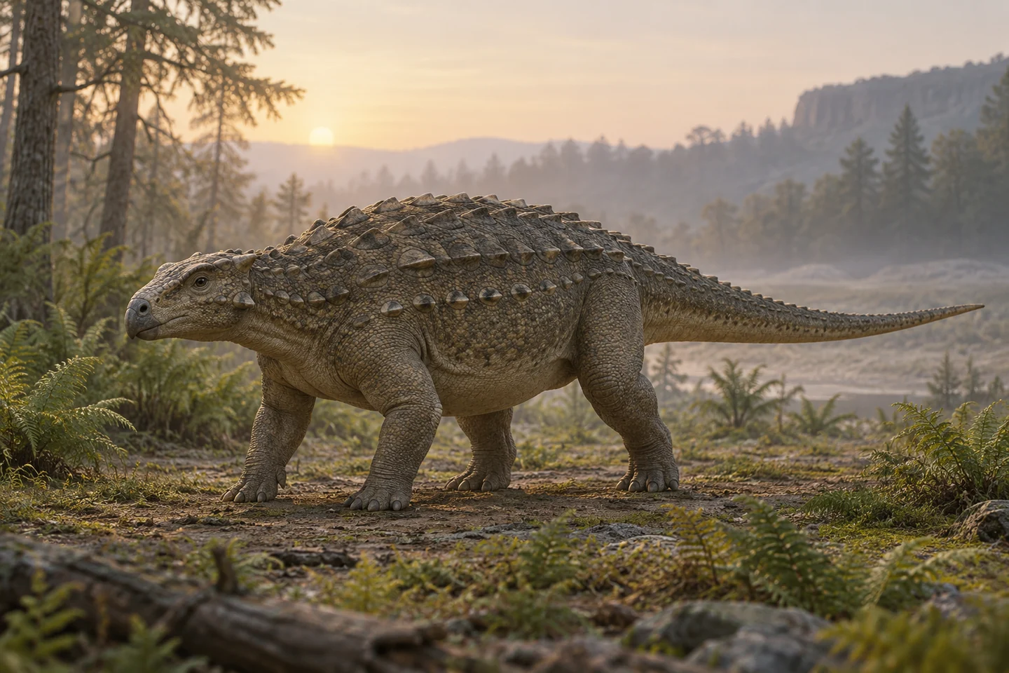 Illustrative reconstruction of Gobisaurus domoculus; colors, soft tissues and missing anatomy remain interpretive.