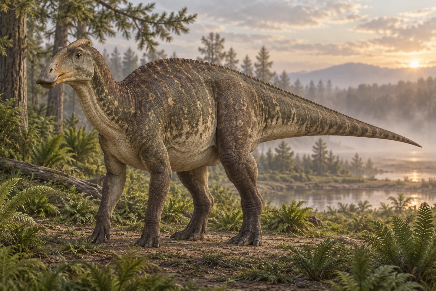 Illustrative reconstruction of Maiasaura peeblesorum.