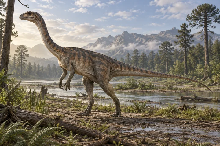 Illustrative reconstruction of Massospondylus.