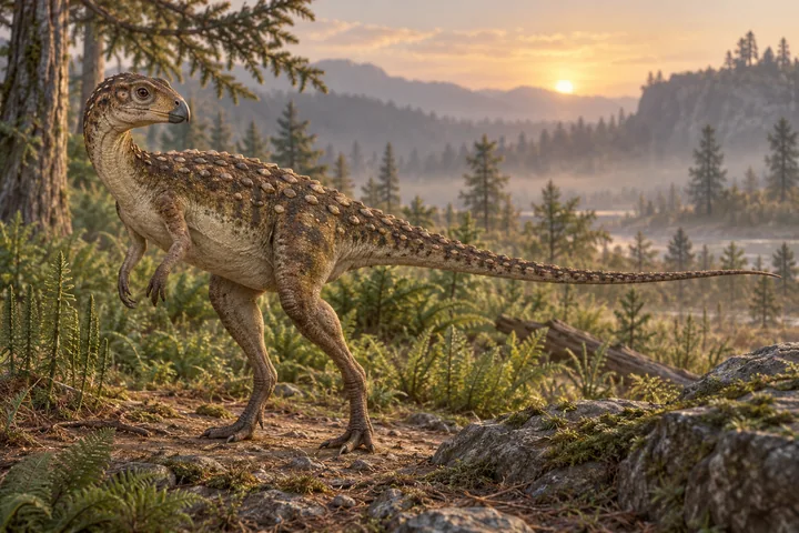 Illustrative reconstruction of Scutellosaurus lawleri.