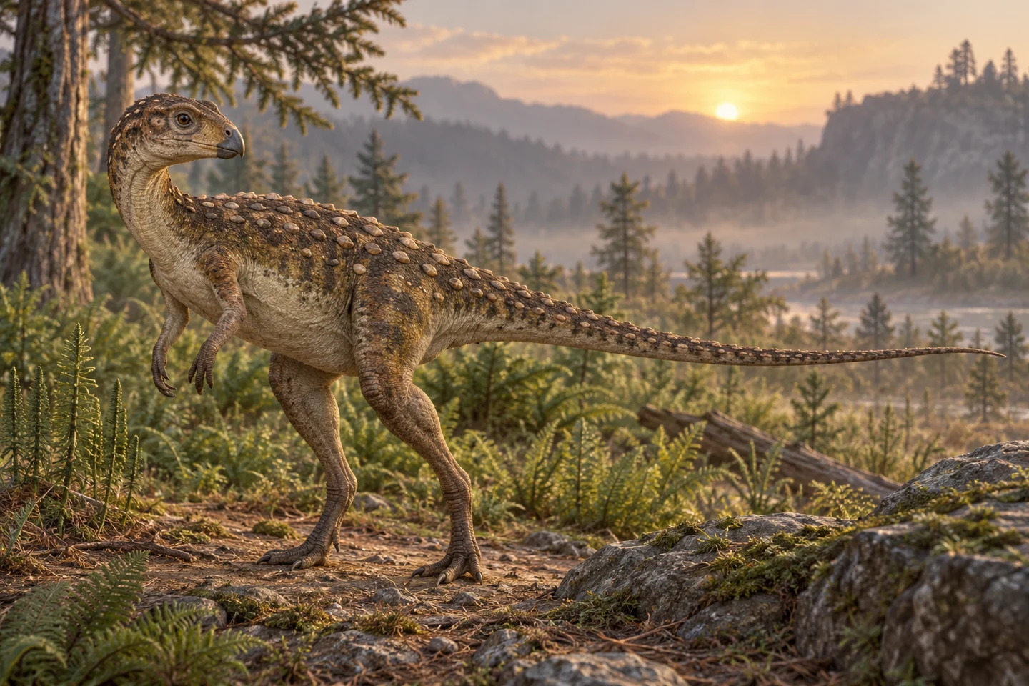 Illustrative reconstruction of Scutellosaurus lawleri.