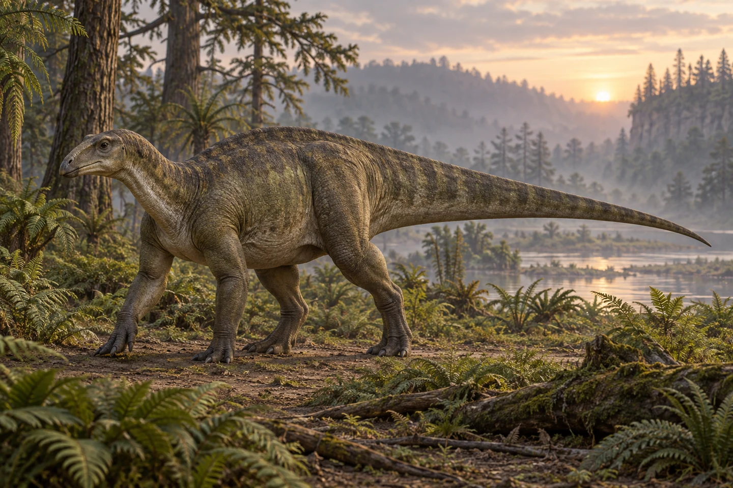 Illustrative reconstruction of Tenontosaurus tilletti.