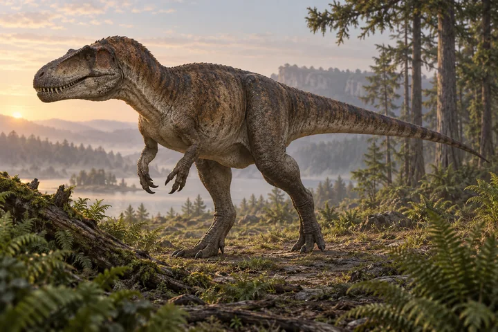 Illustrative reconstruction of Torvosaurus tanneri.